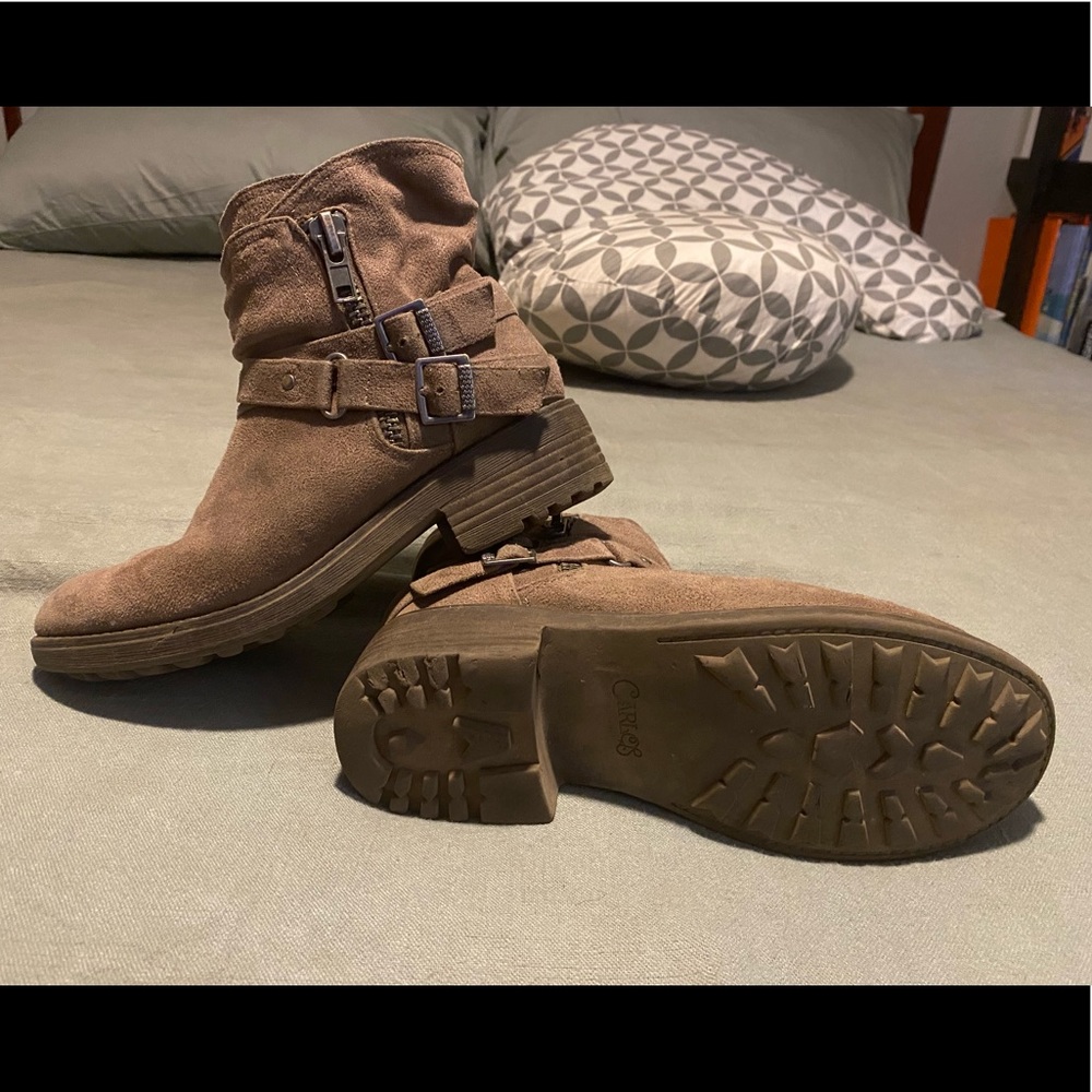 Carlos Brown Ankle Boots